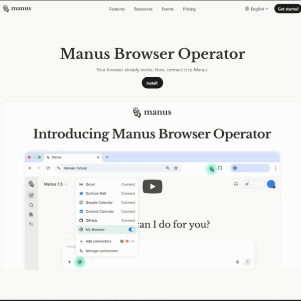 Manus Browser Operator
