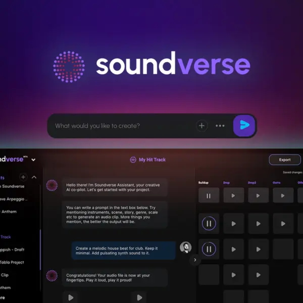 Soundverse – AI Music Generator & Studio
