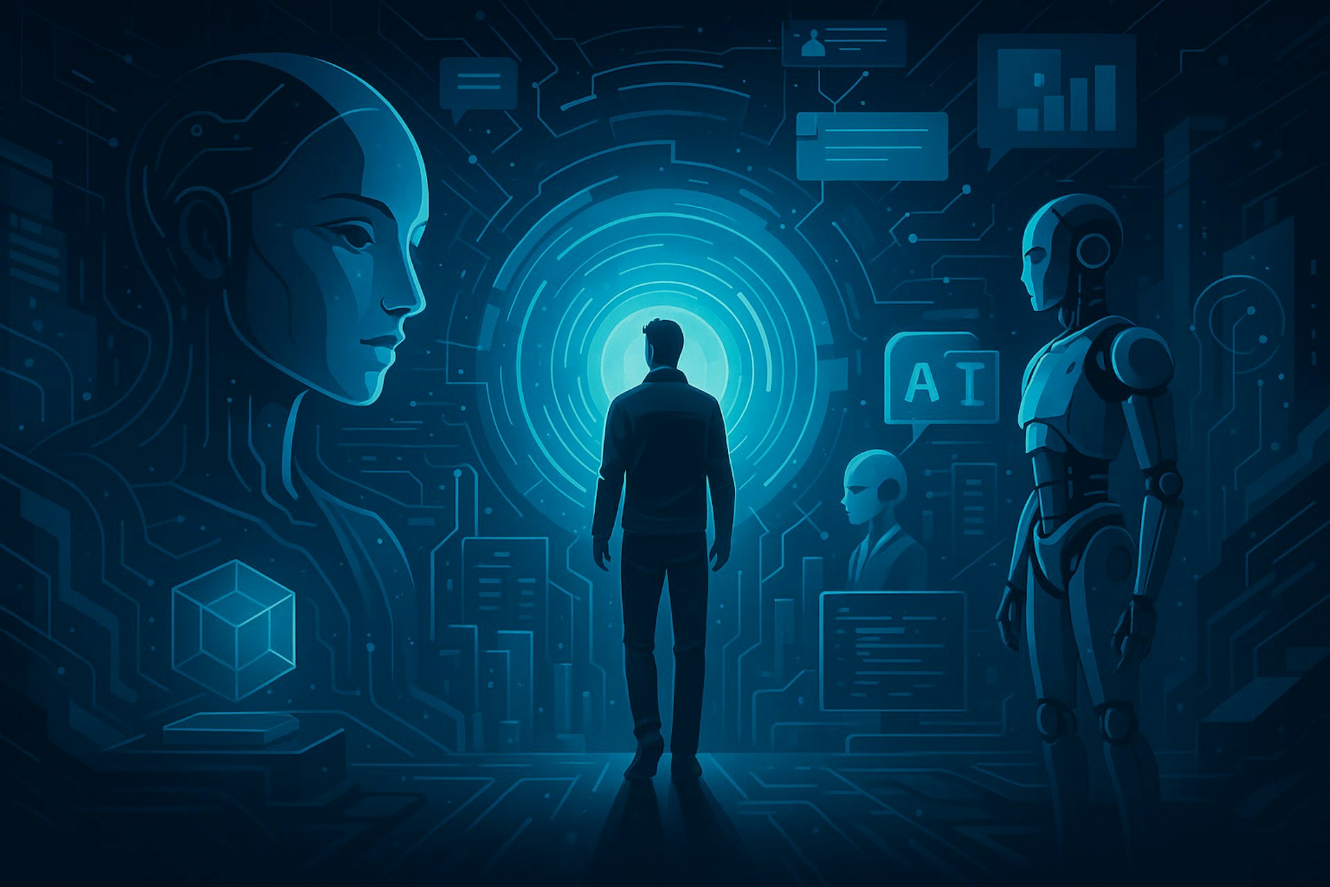 Designing an AI-Human Hybrid Management System: Bringing Soul Back to Work