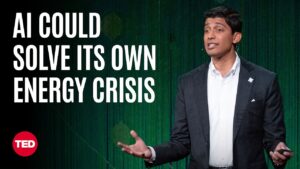 TED Talk: How AI Can Solve Its Own Energy Crisis