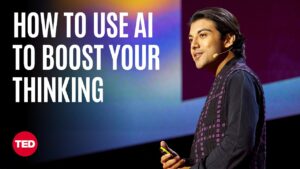 TED Talk: How to Stop AI from Killing Your Critical Thinking