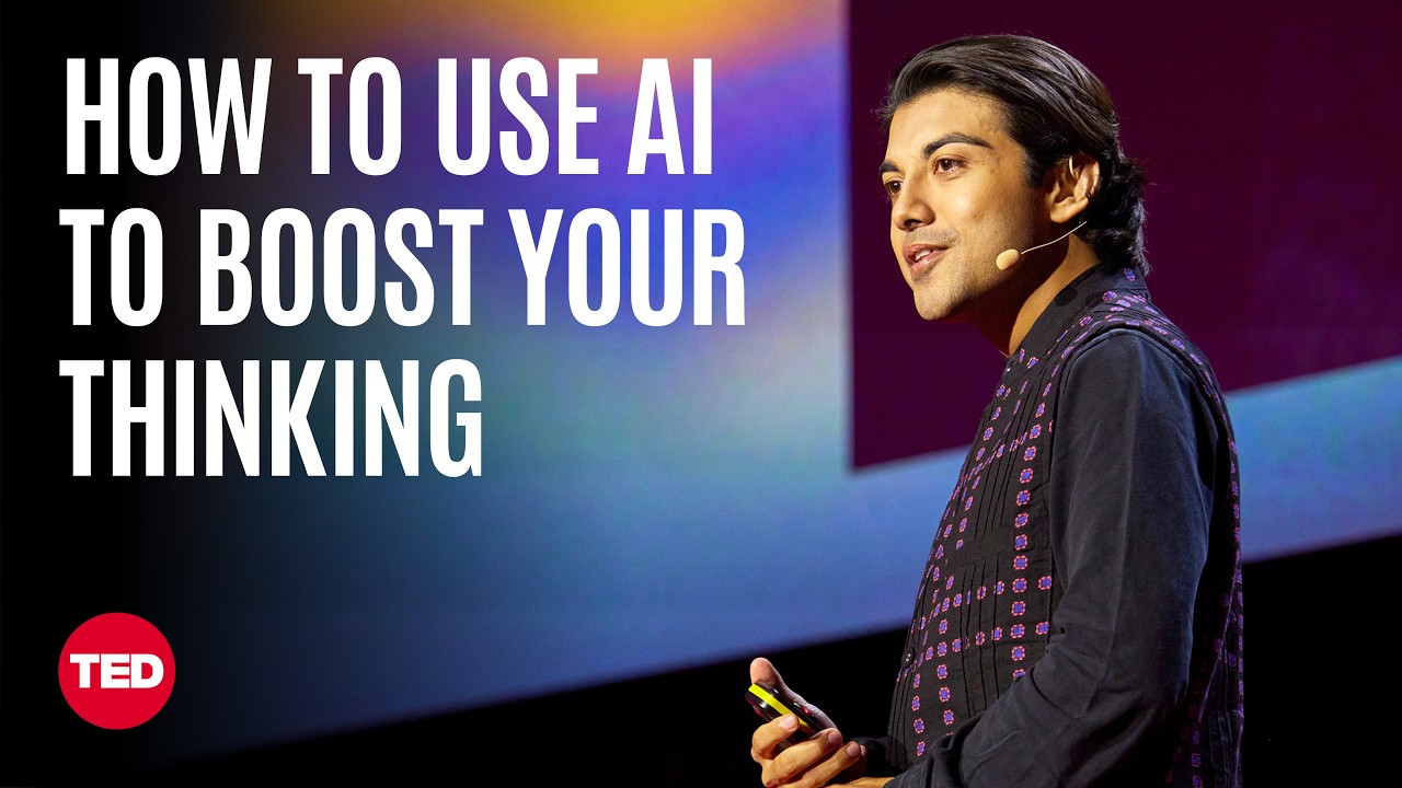 TED Talk: How to Stop AI from Killing Your Critical Thinking