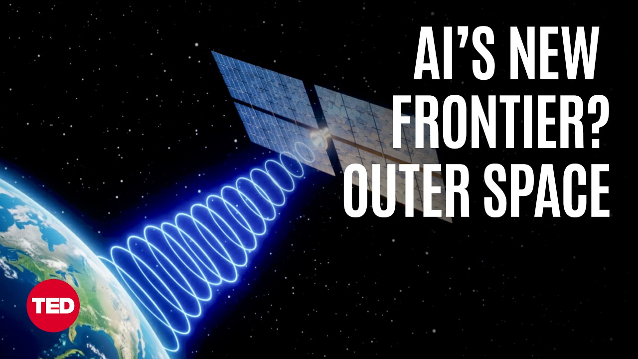 TED Talk: Let's Build AI Data Centers in Space