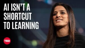 TED Talk: This Is How Kids Should Be Learning with AI